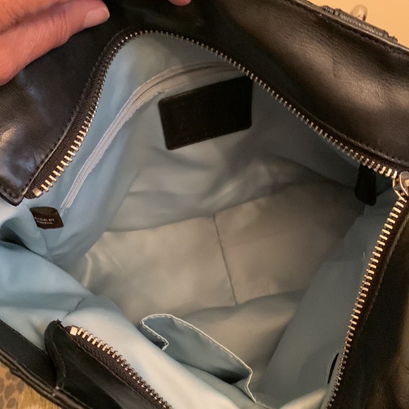 Coach Leather Handbag - Picture 5 of 7